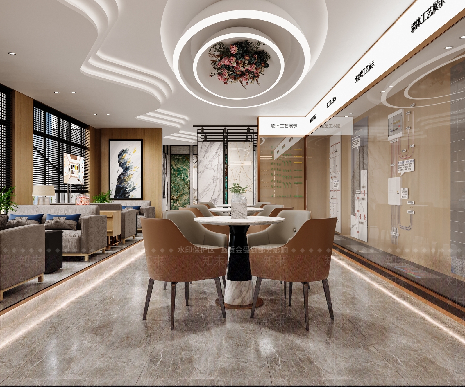 现代简约家居专卖店3D模型下载【ID:1163456804】