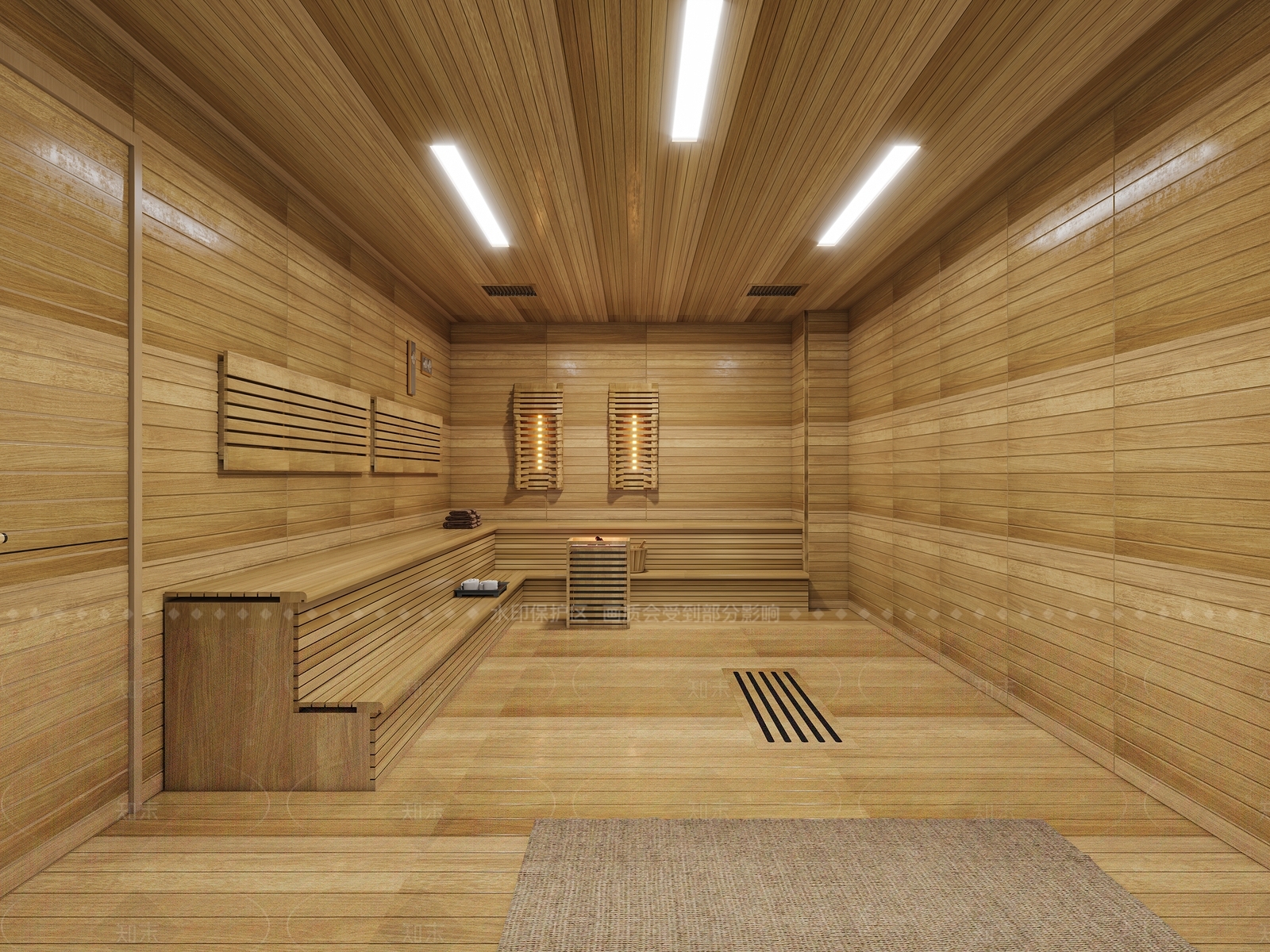 现代走廊3D模型下载【ID:1214624950】