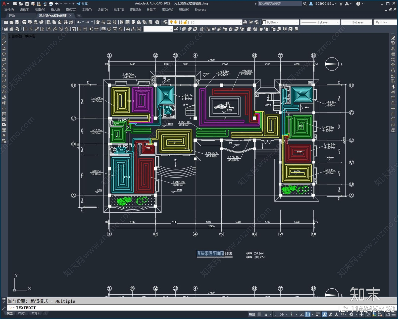 暖通图施工图下载【ID:1163457420】