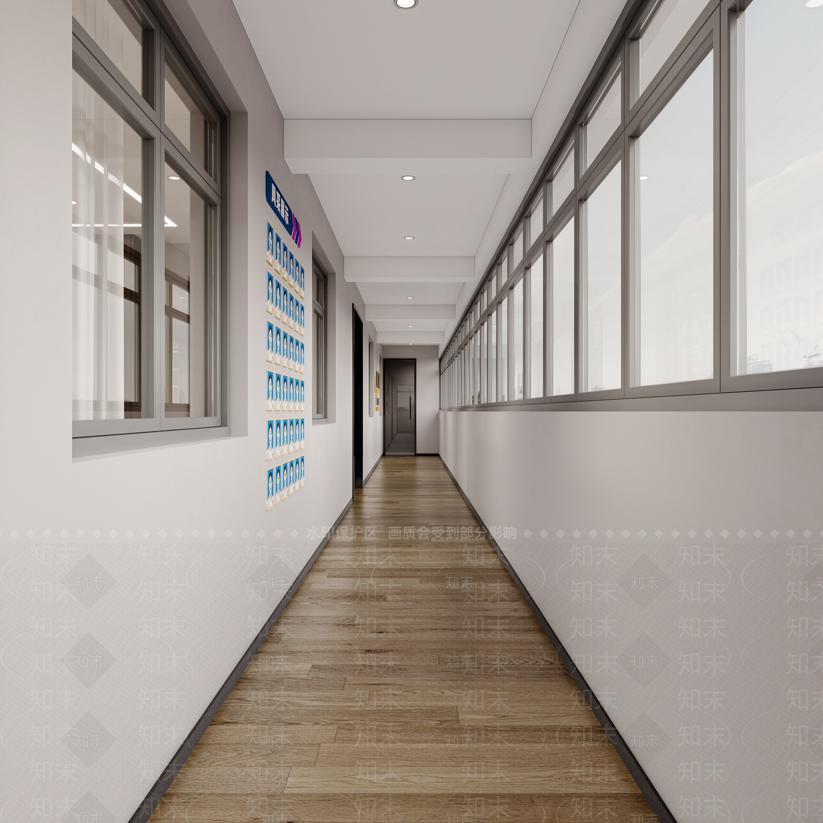 现代简约健身房3D模型下载【ID:1163464106】