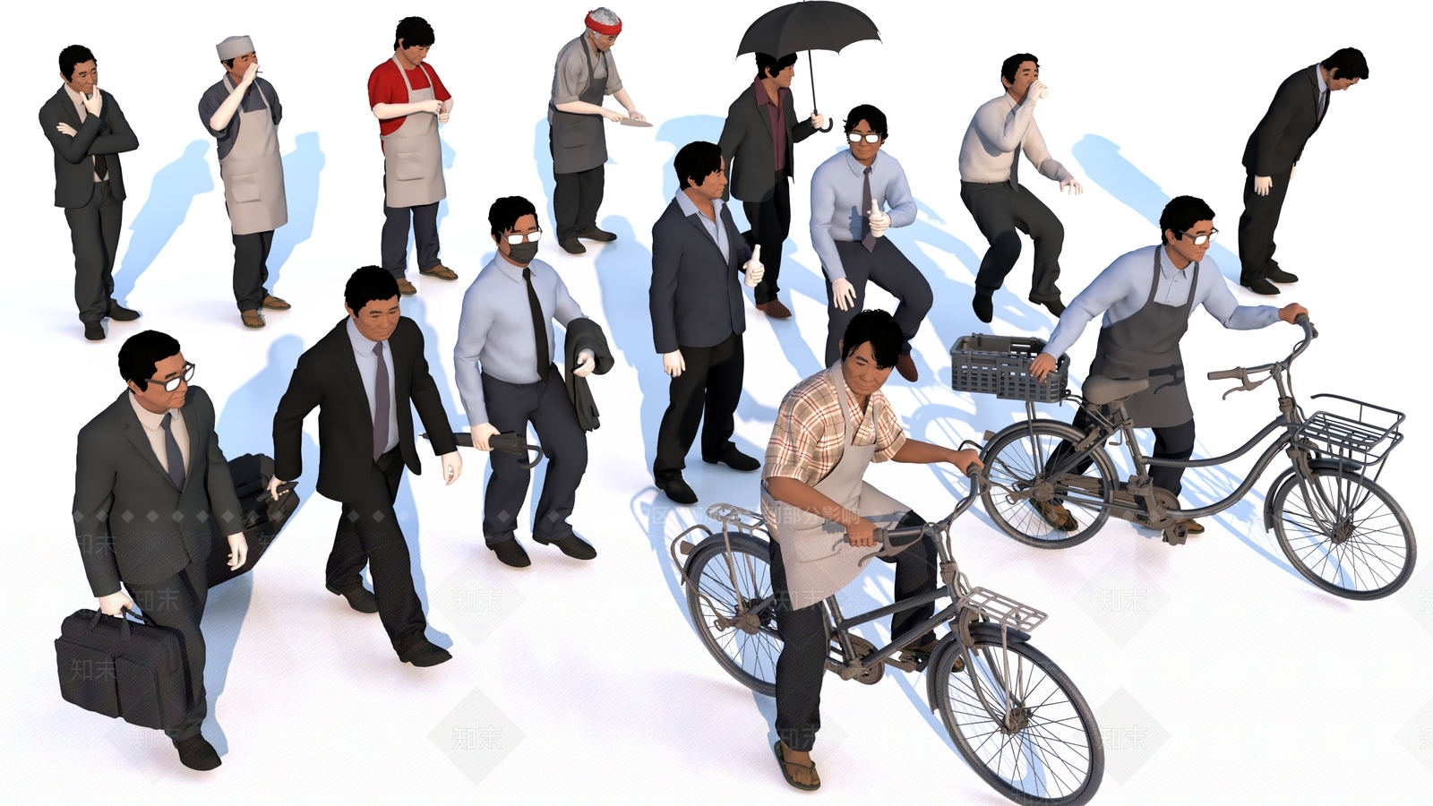 多人3D模型下载【ID:1163467215】