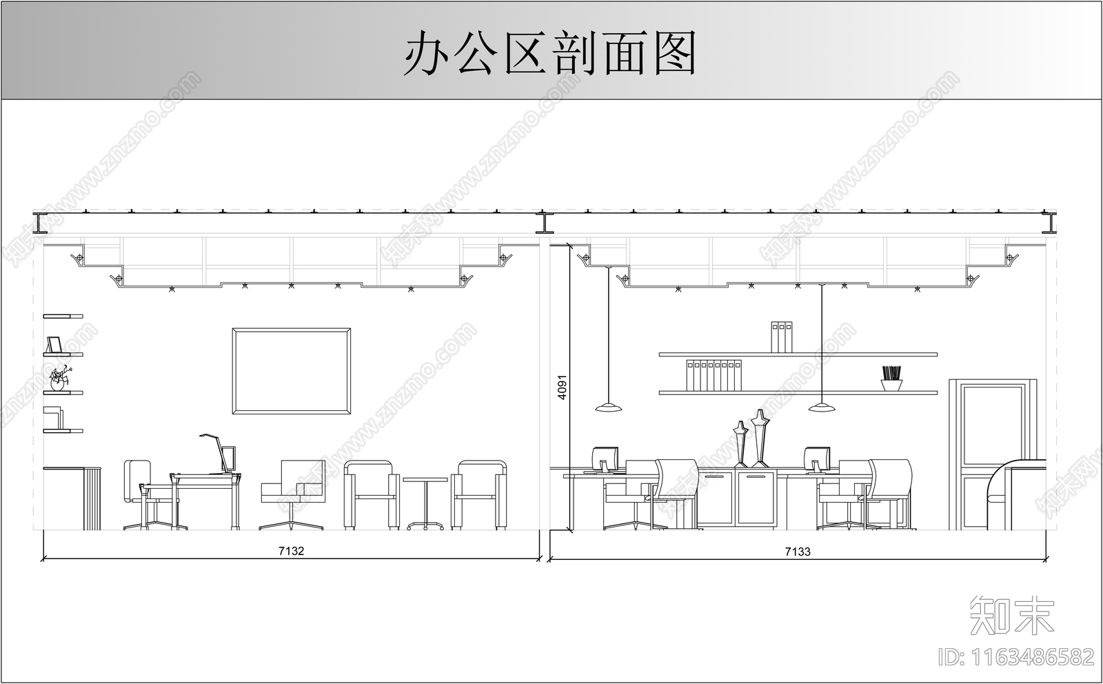 立面图施工图下载【ID:1163486582】