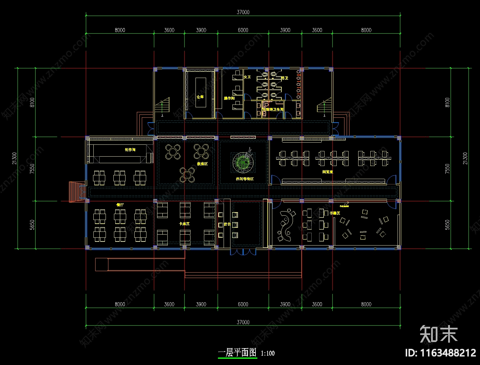 现代其他公共建筑cad施工图下载【ID:1163488212】
