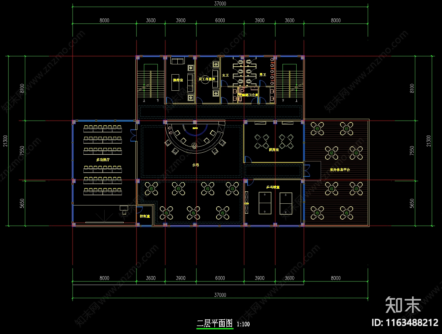 现代其他公共建筑cad施工图下载【ID:1163488212】