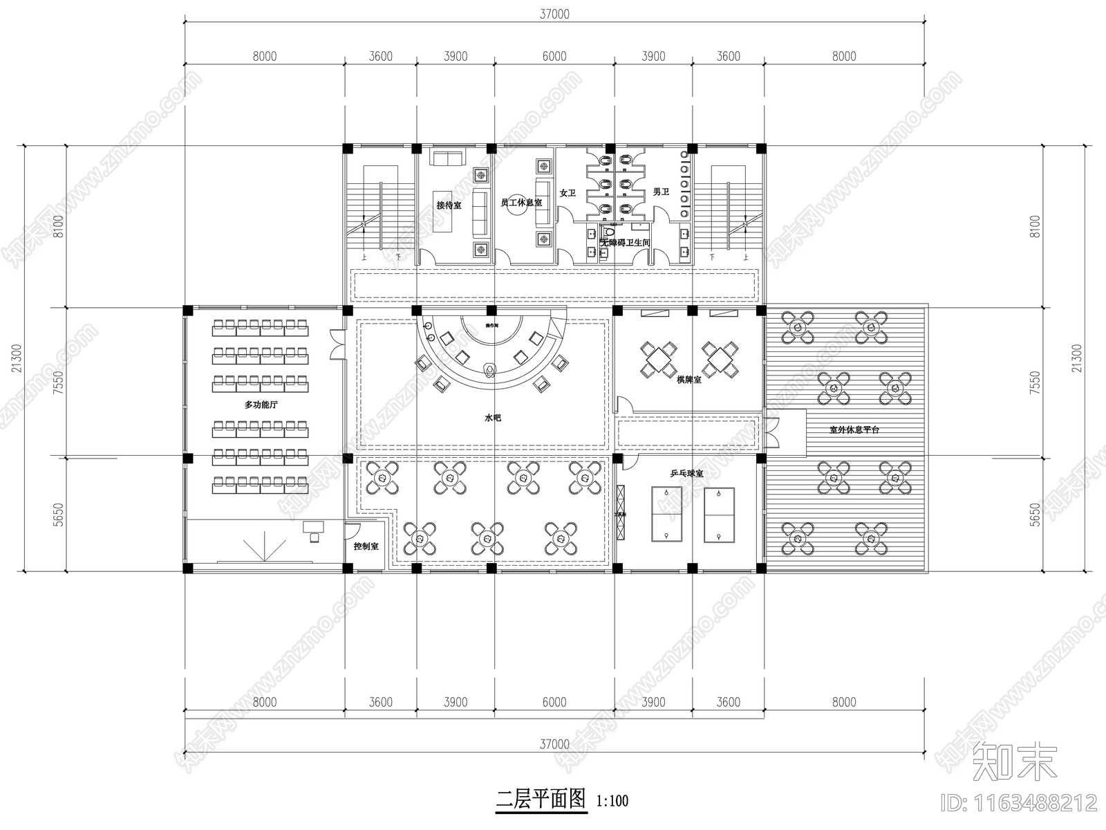 现代其他公共建筑cad施工图下载【ID:1163488212】