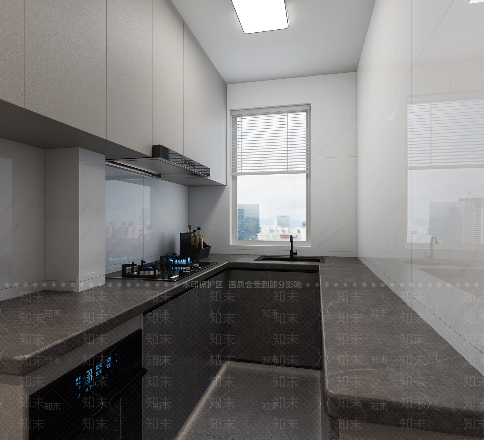 侘寂奶油公寓3D模型下载【ID:1163497027】