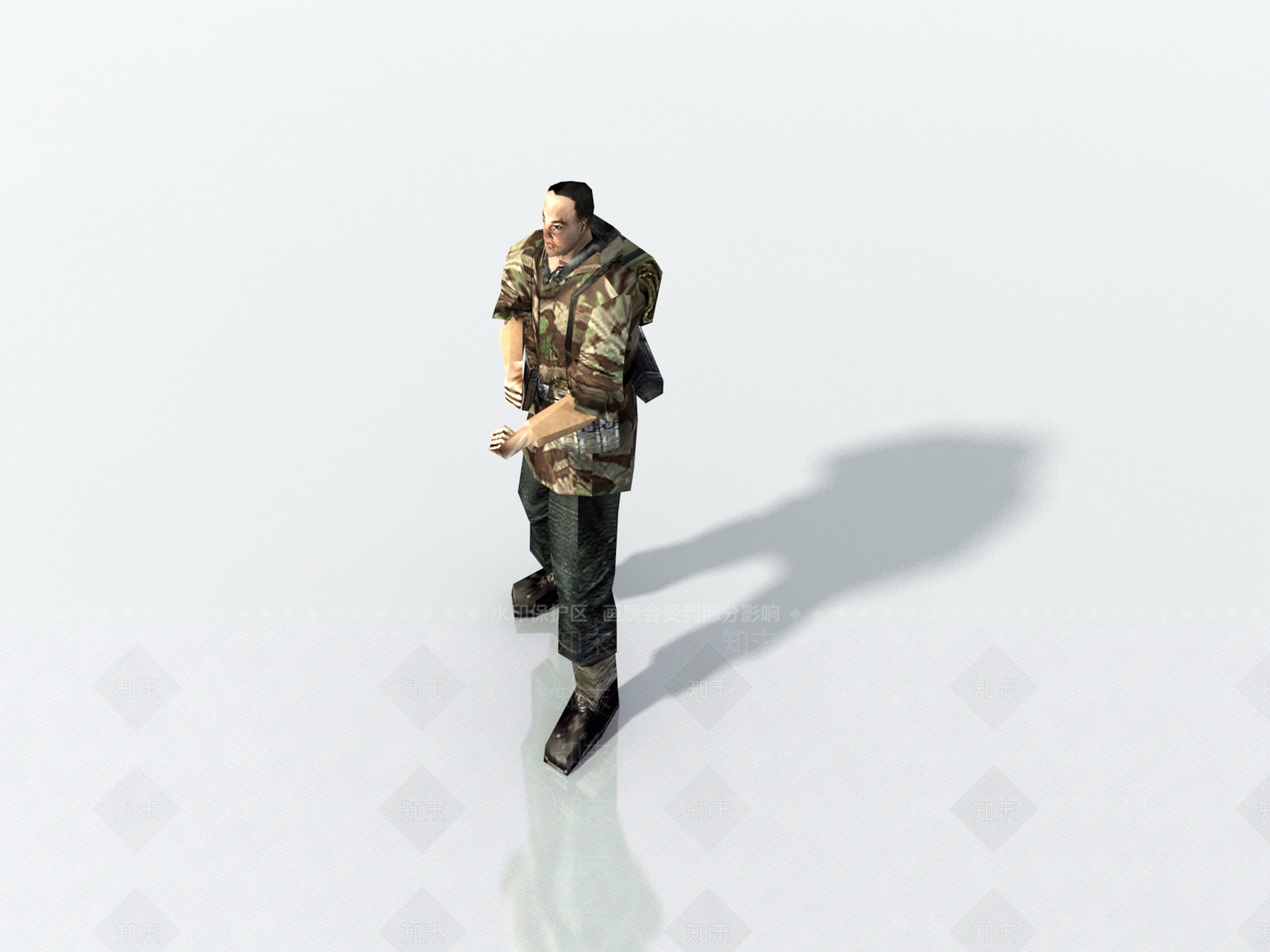 男人3D模型下载【ID:1163565610】