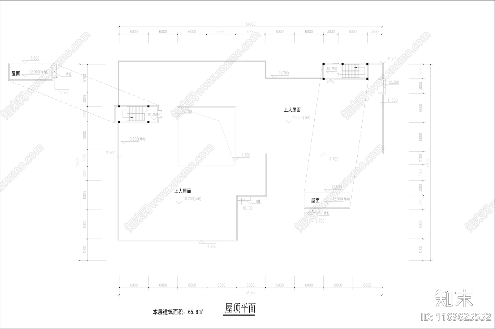 现代幼儿园建筑cad施工图下载【ID:1163625552】