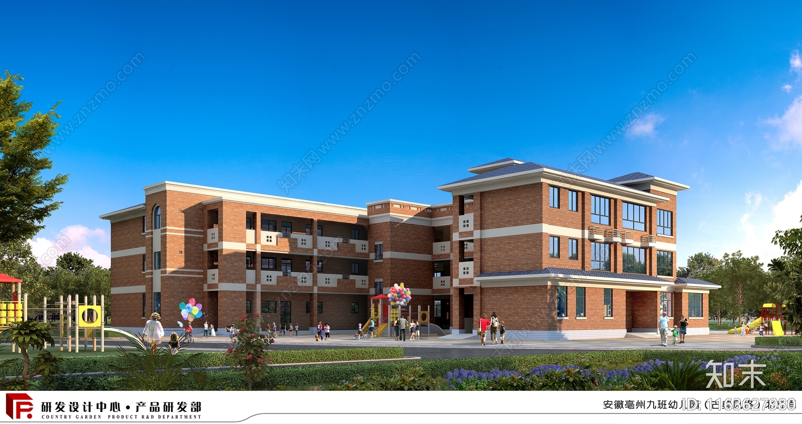 中古幼儿园建筑cad施工图下载【ID:1163627980】