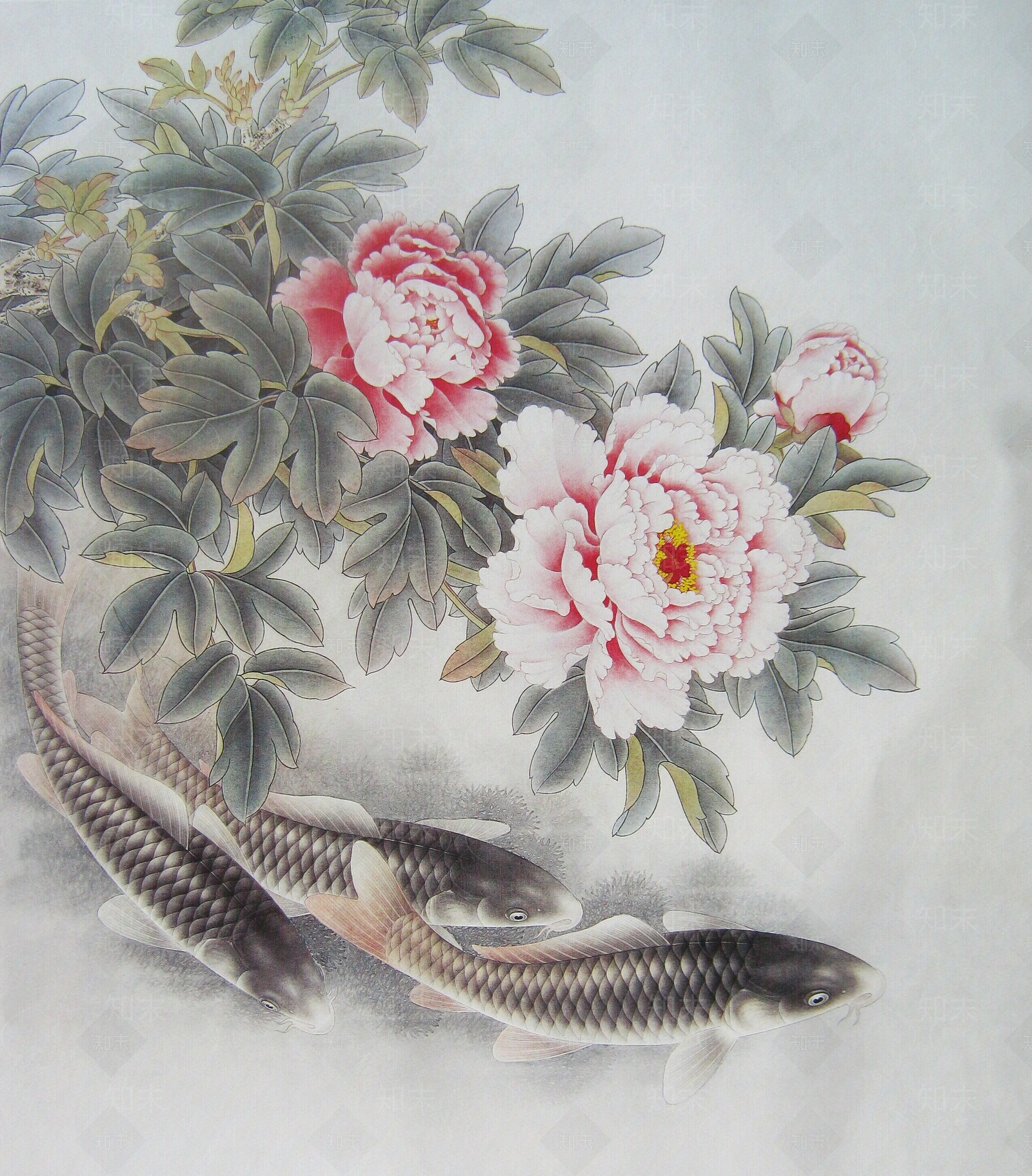 新中式中式壁纸贴图下载【ID:1163639227】