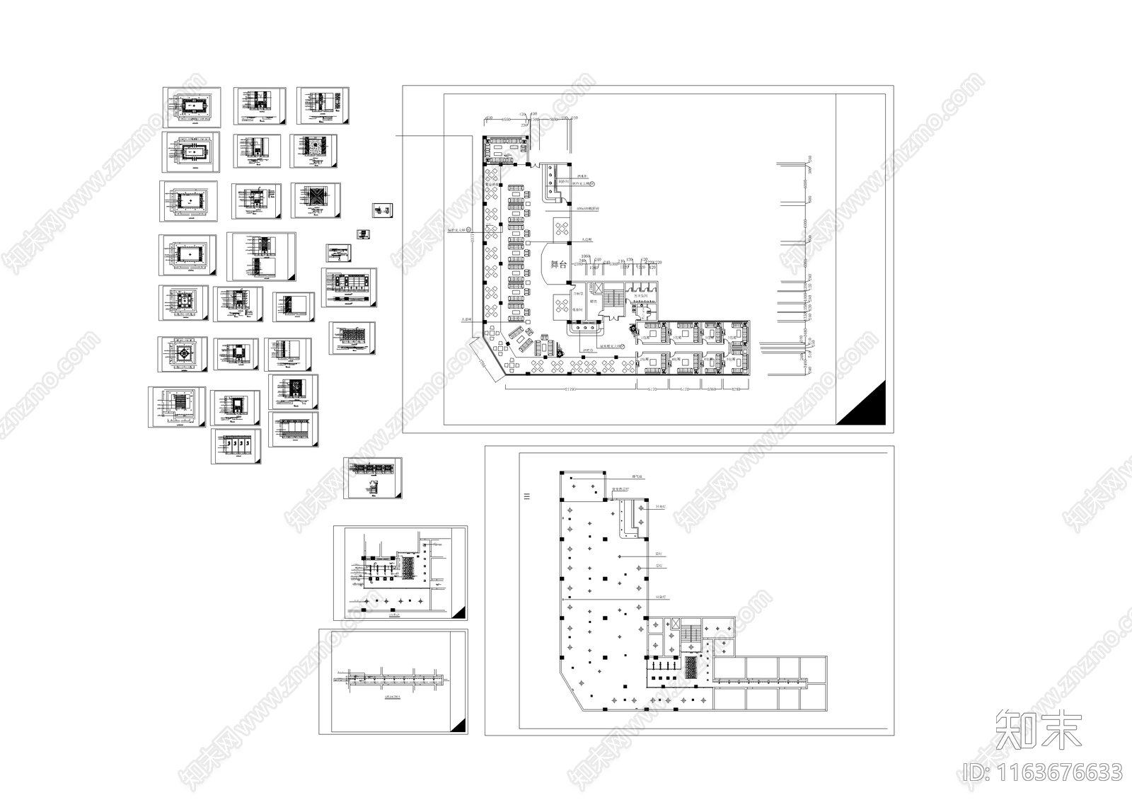 现代KTVcad施工图下载【ID:1163676633】