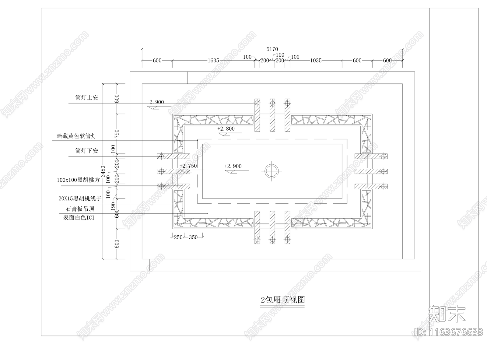 现代KTVcad施工图下载【ID:1163676633】