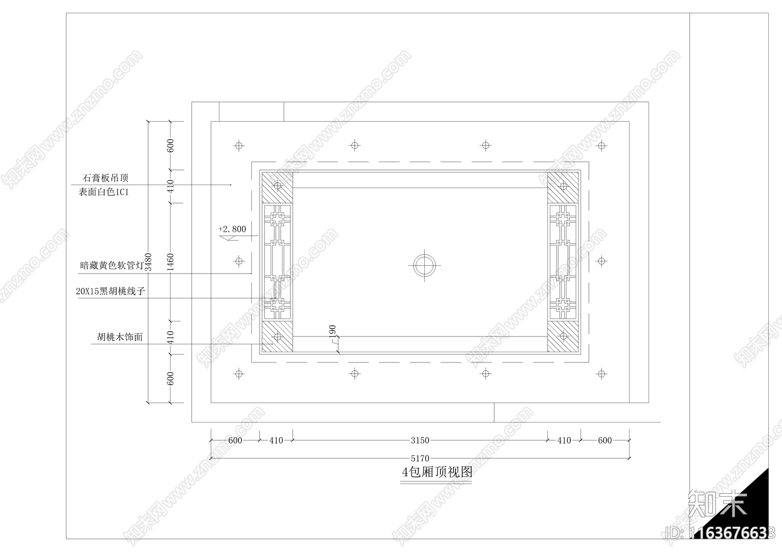 现代KTVcad施工图下载【ID:1163676633】