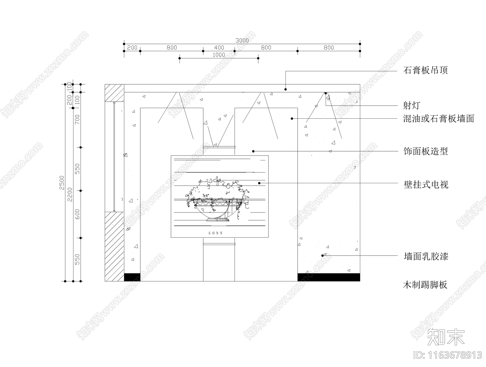 现代家具节点详图cad施工图下载【ID:1163678913】