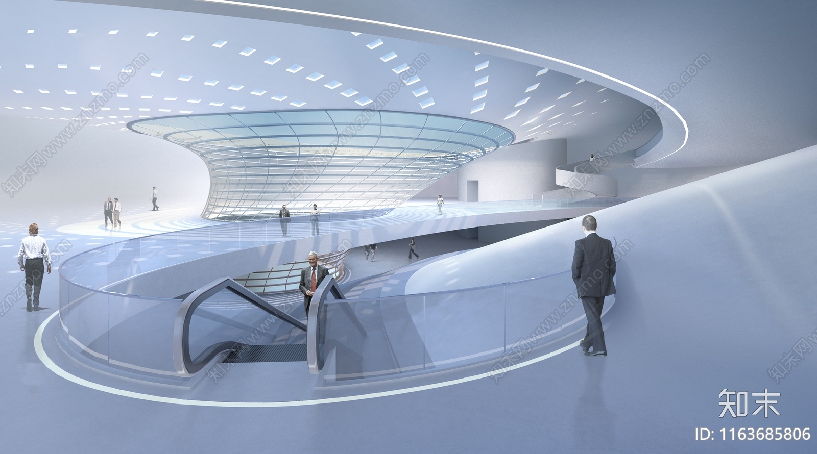 现代其他公共建筑cad施工图下载【ID:1163685806】