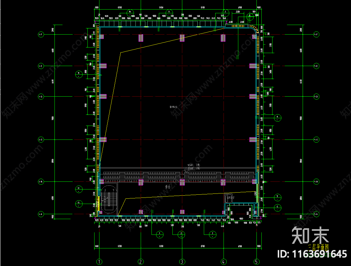 现代学校建筑cad施工图下载【ID:1163691645】