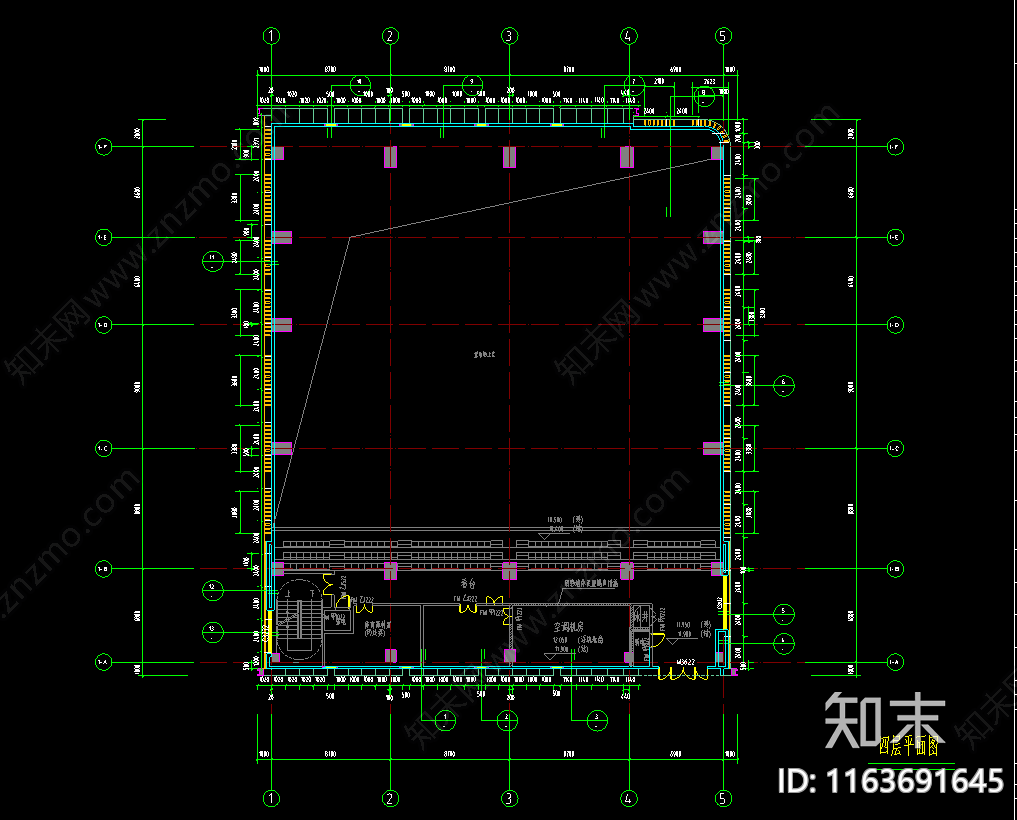 现代学校建筑cad施工图下载【ID:1163691645】