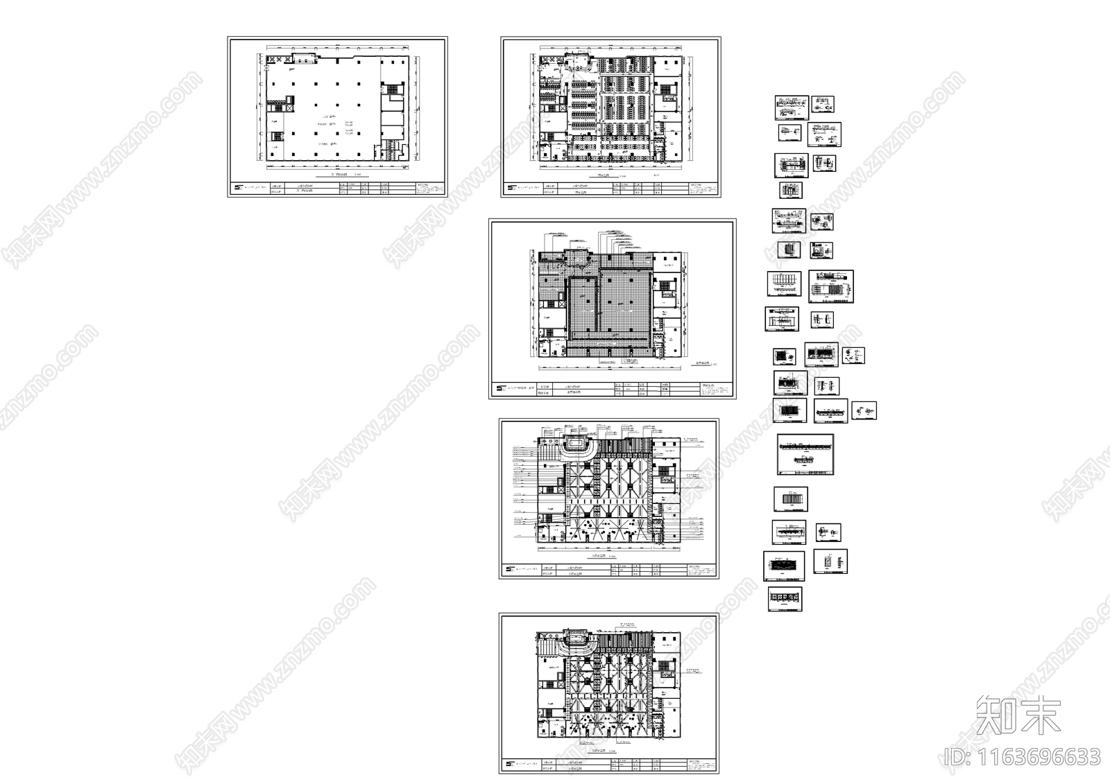 现代网吧cad施工图下载【ID:1163696633】