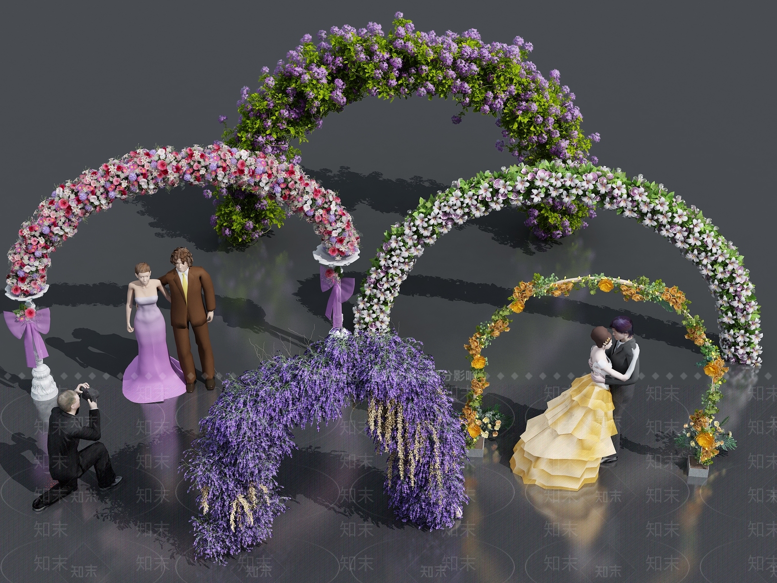 绿植藤蔓3D模型下载【ID:1163751457】