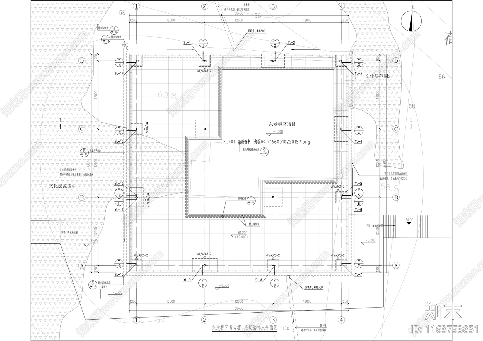 现代古建cad施工图下载【ID:1163753851】