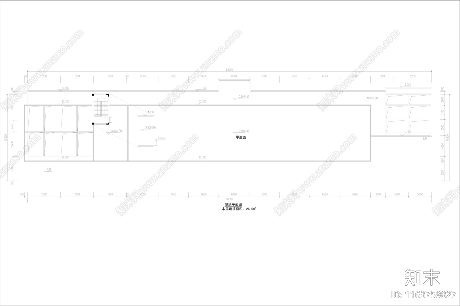 现代幼儿园建筑cad施工图下载【ID:1163759827】