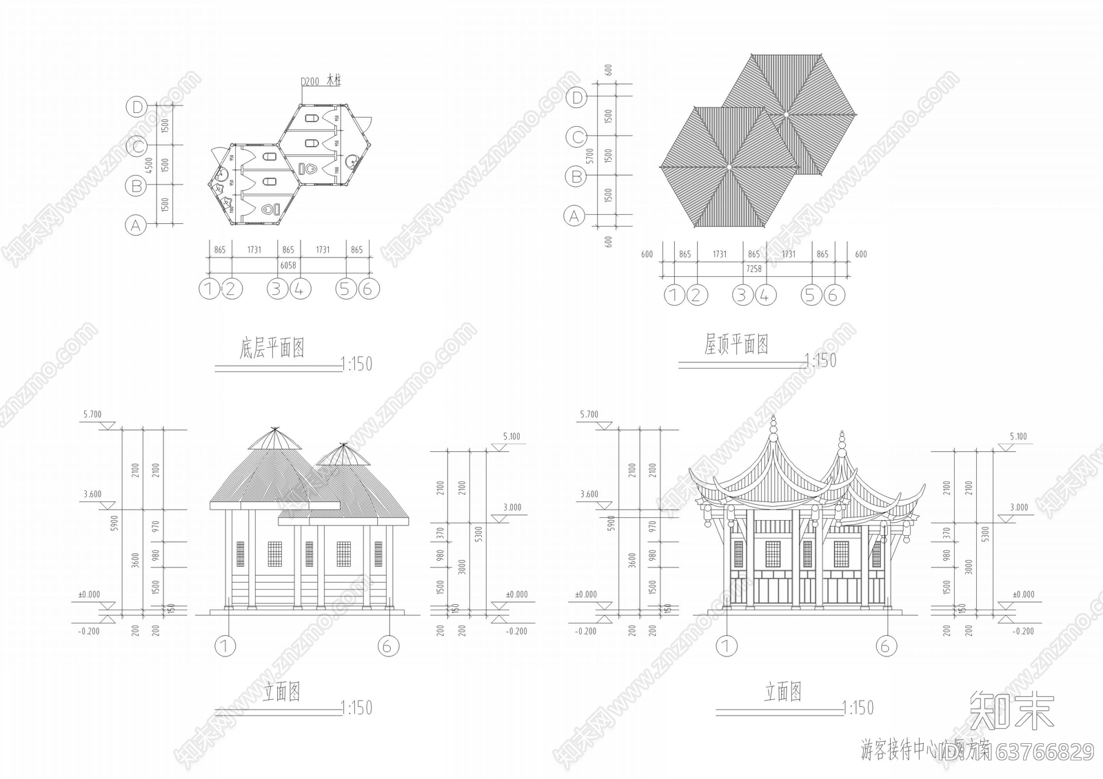 现代公厕cad施工图下载【ID:1163766829】