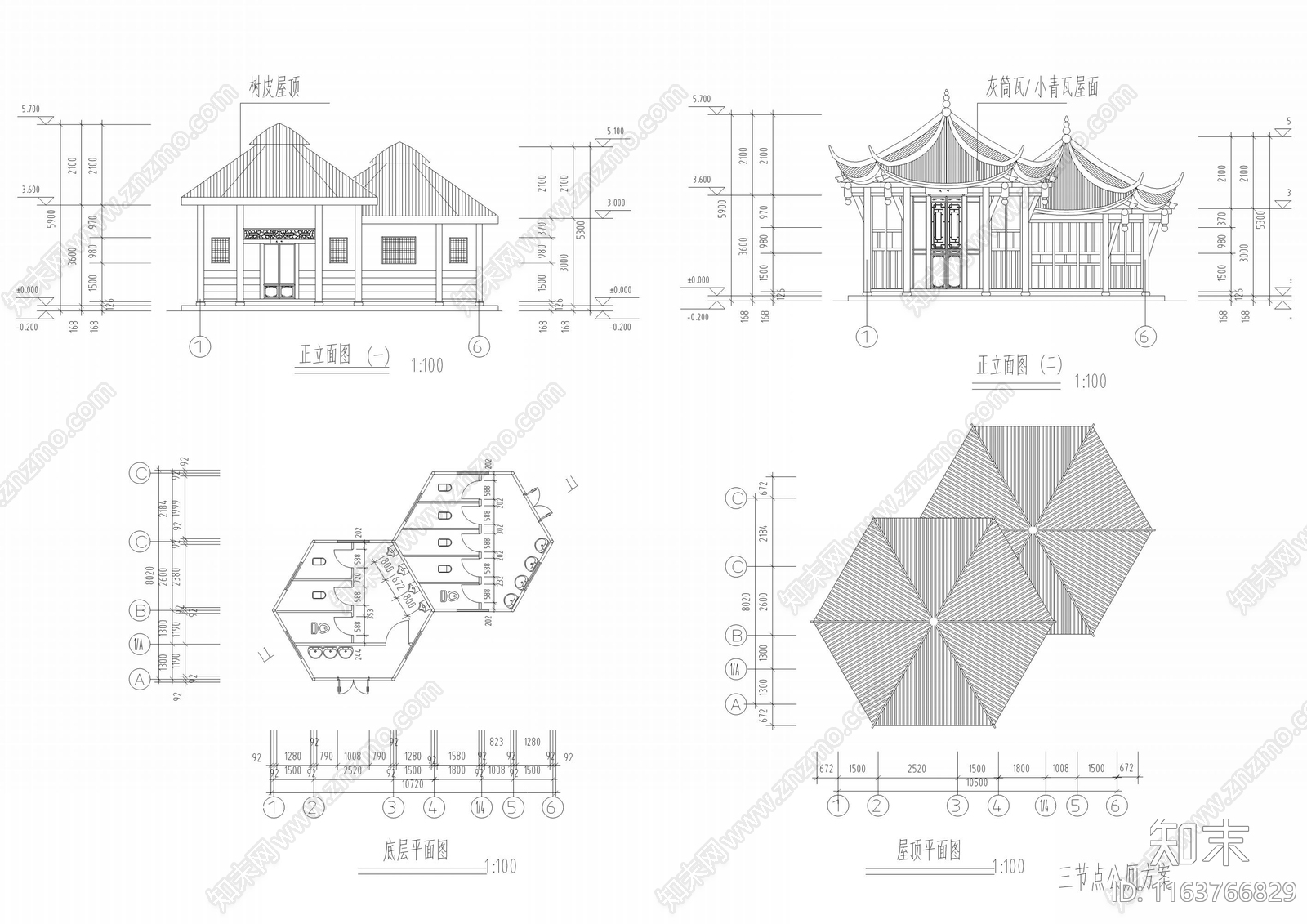 现代公厕cad施工图下载【ID:1163766829】