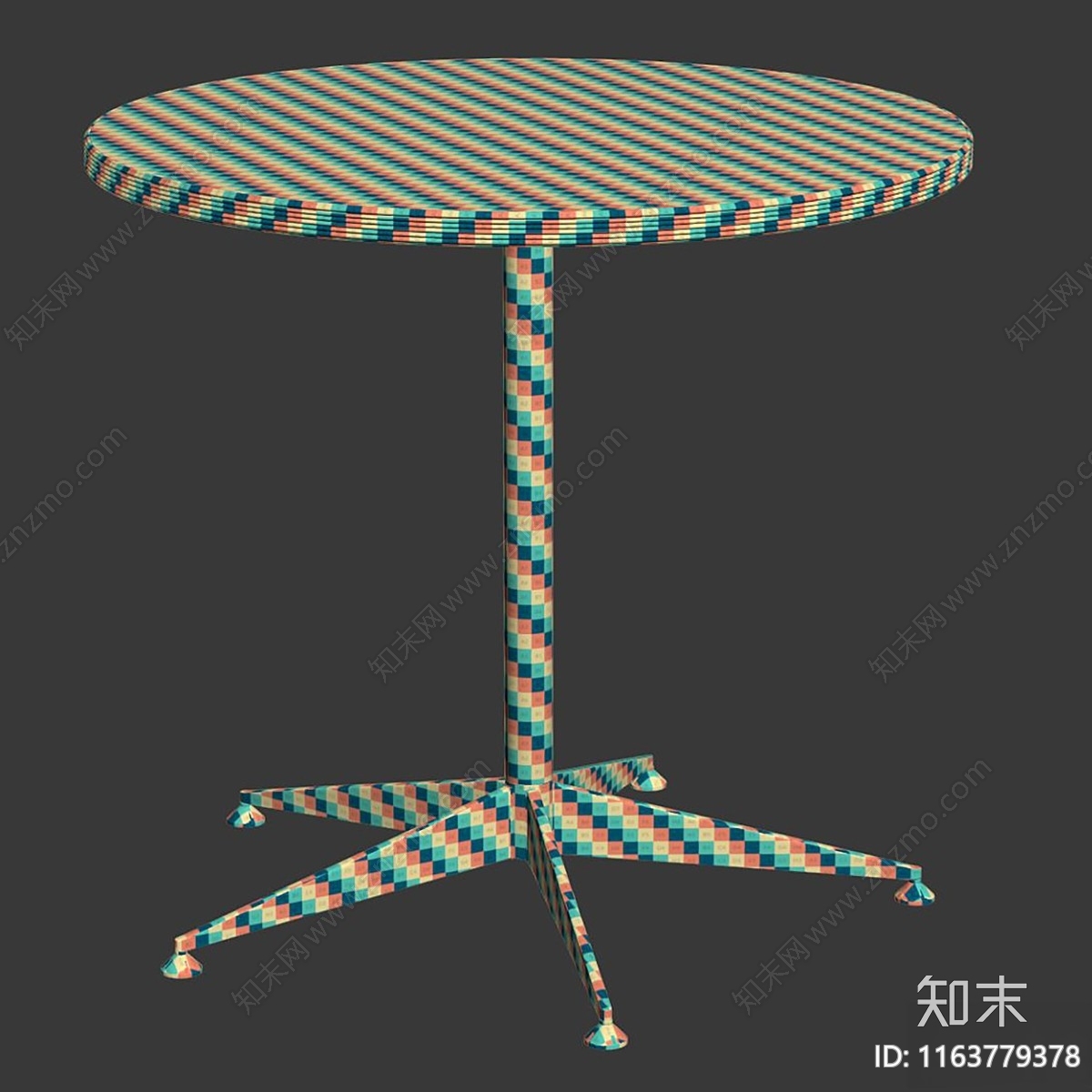 现代茶几3D模型下载【ID:1163779378】