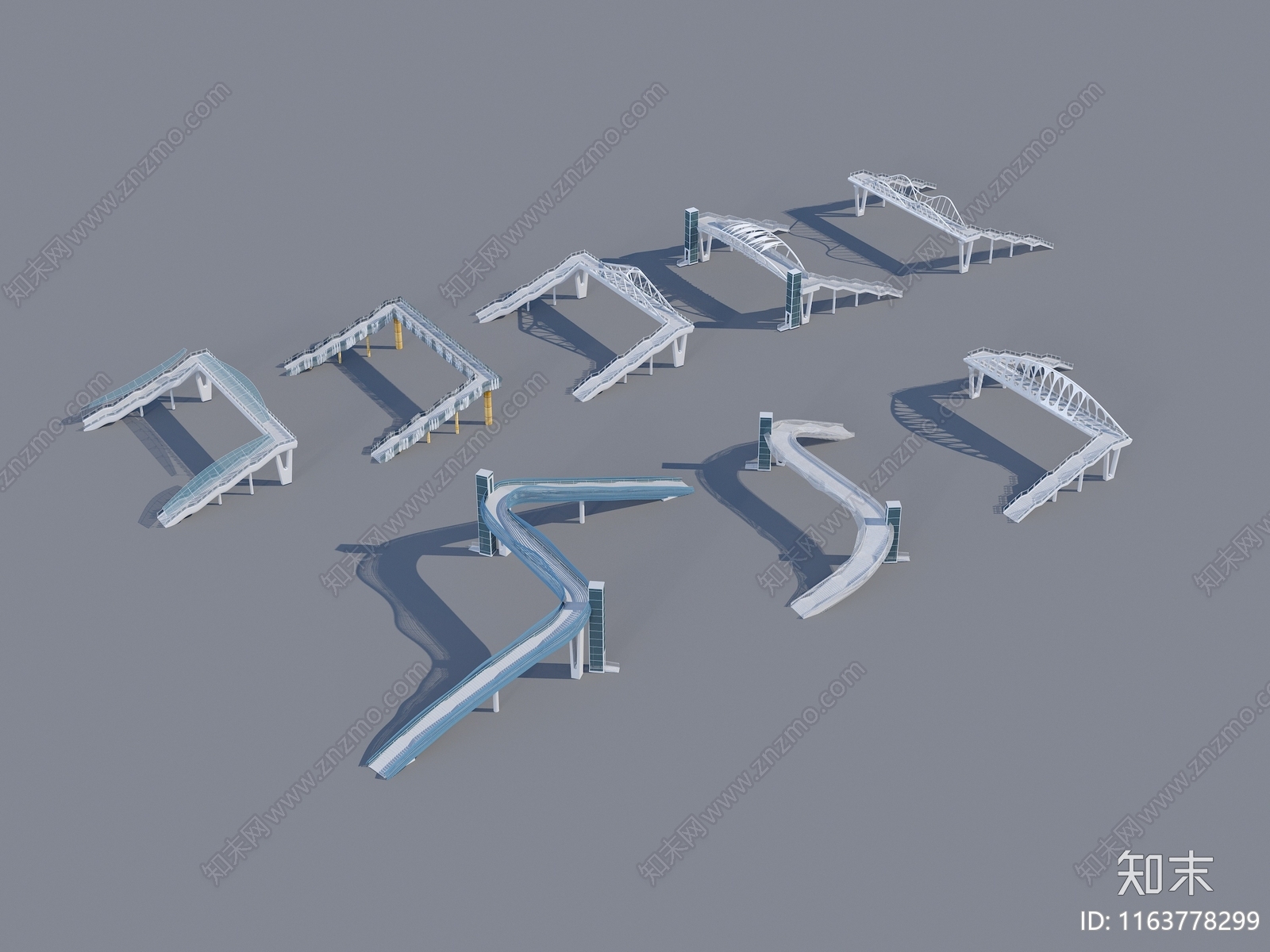 现代其他建筑外观3D模型下载【ID:1163778299】