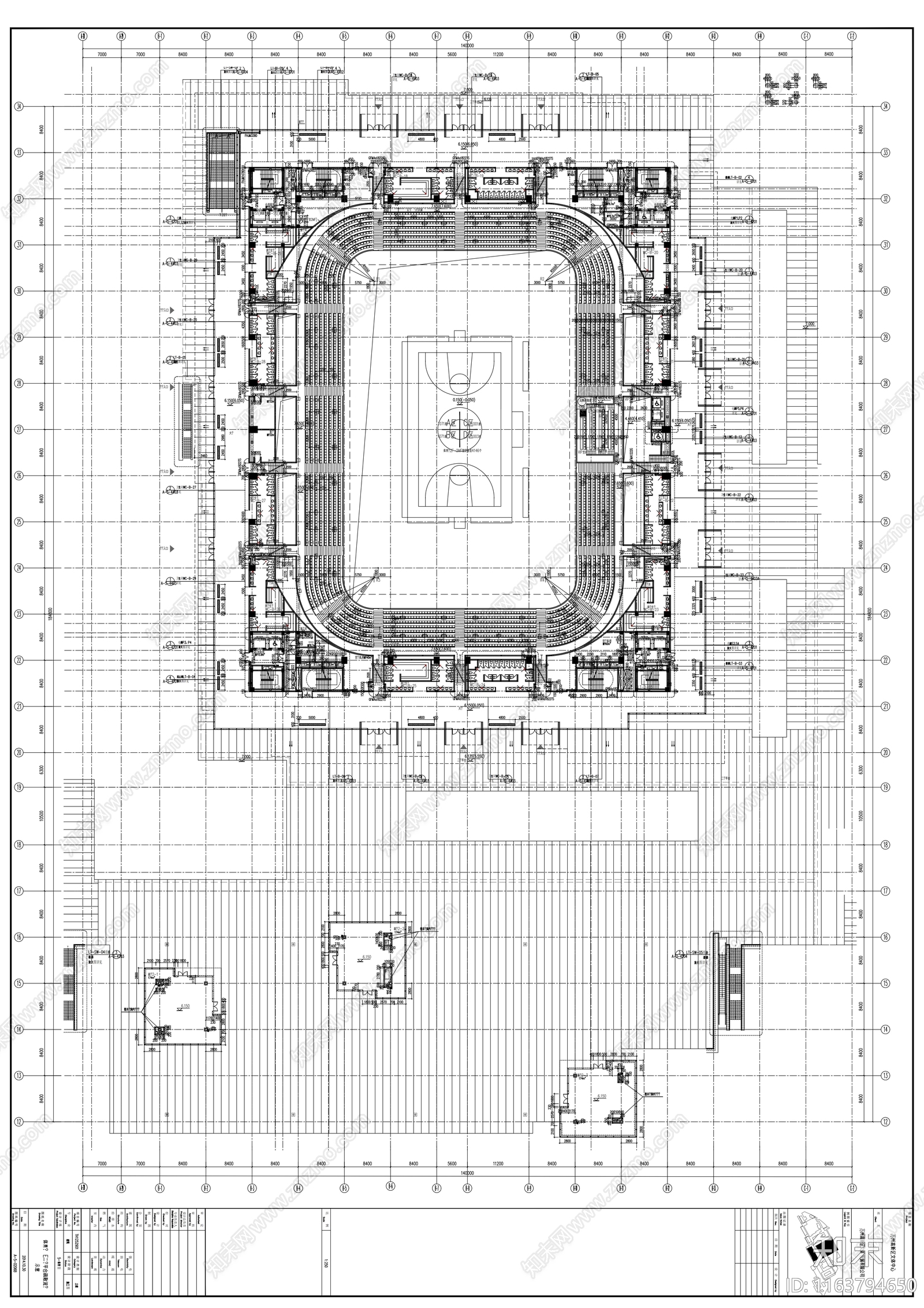 现代其他公共建筑cad施工图下载【ID:1163794650】