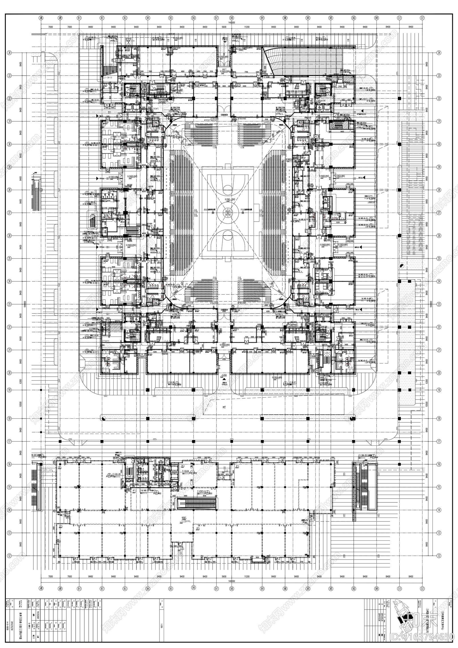 现代其他公共建筑cad施工图下载【ID:1163794650】