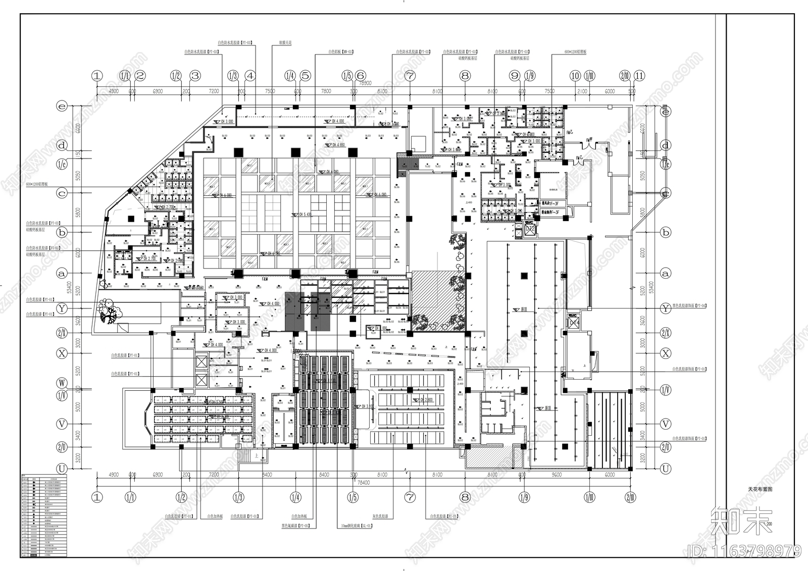现代其他休闲娱乐空间cad施工图下载【ID:1163798979】