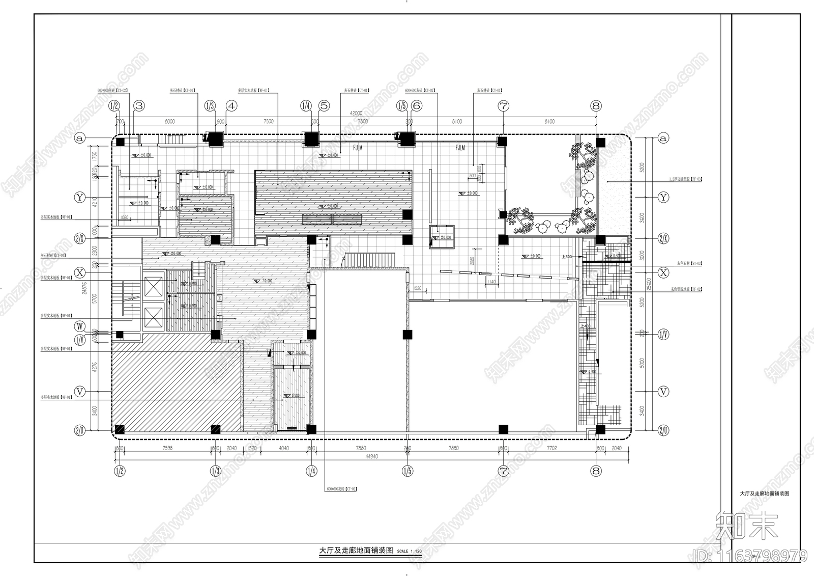 现代其他休闲娱乐空间cad施工图下载【ID:1163798979】