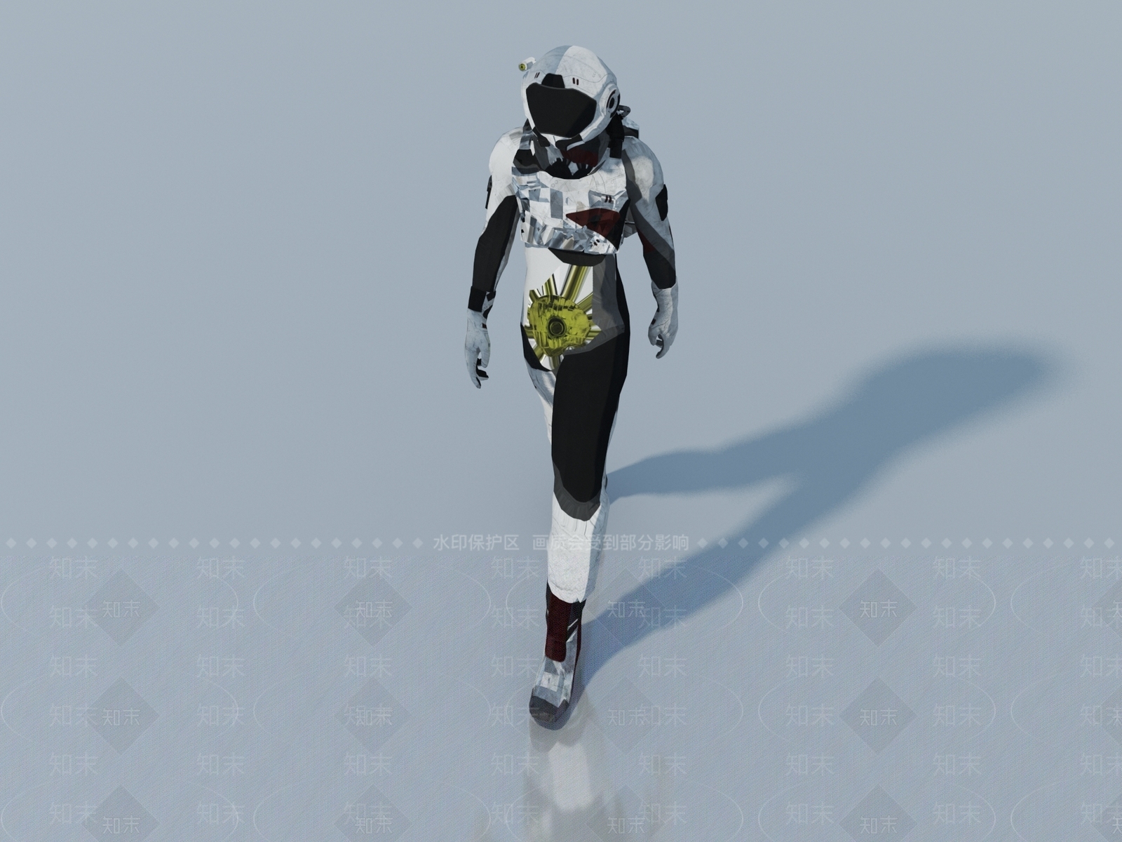 男人机甲3D模型下载【ID:1163817856】