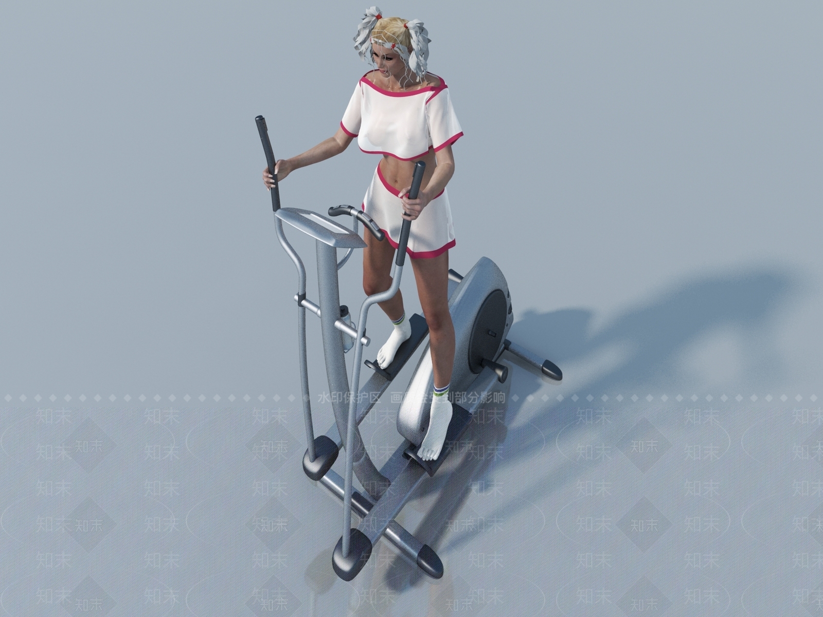 女人3D模型下载【ID:1163821367】