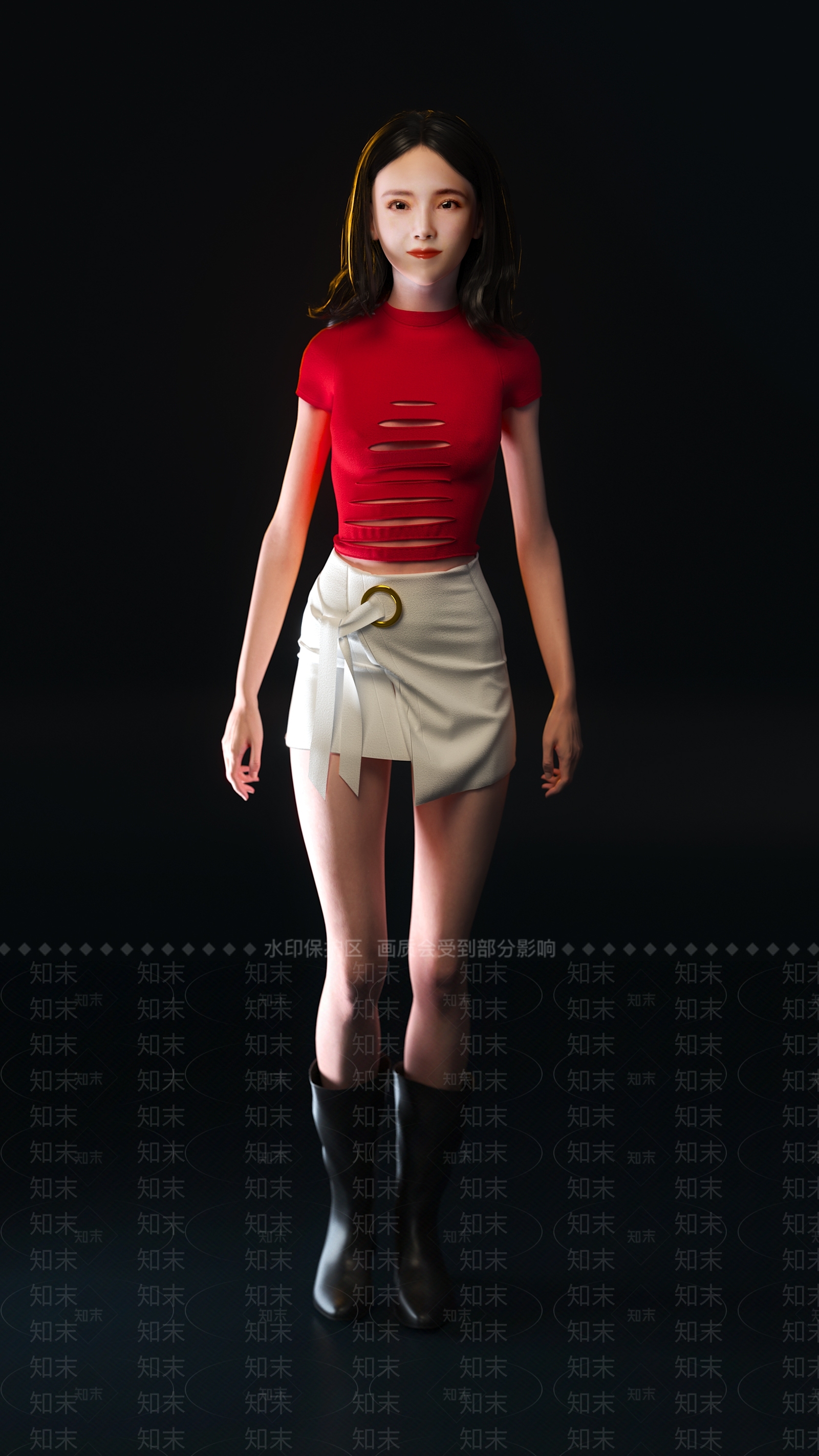 女人3D模型下载【ID:1163944148】