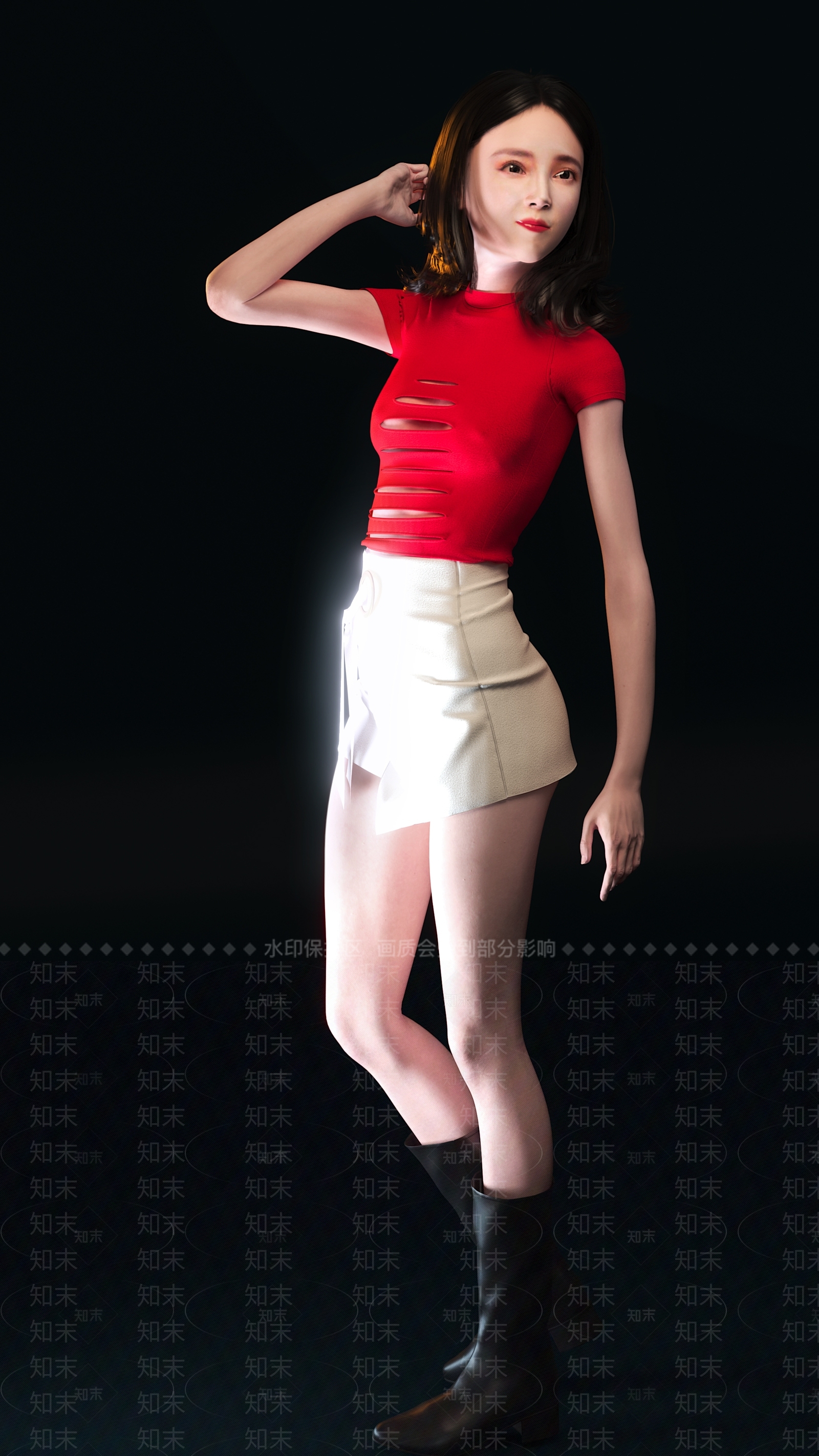 女人3D模型下载【ID:1163944148】