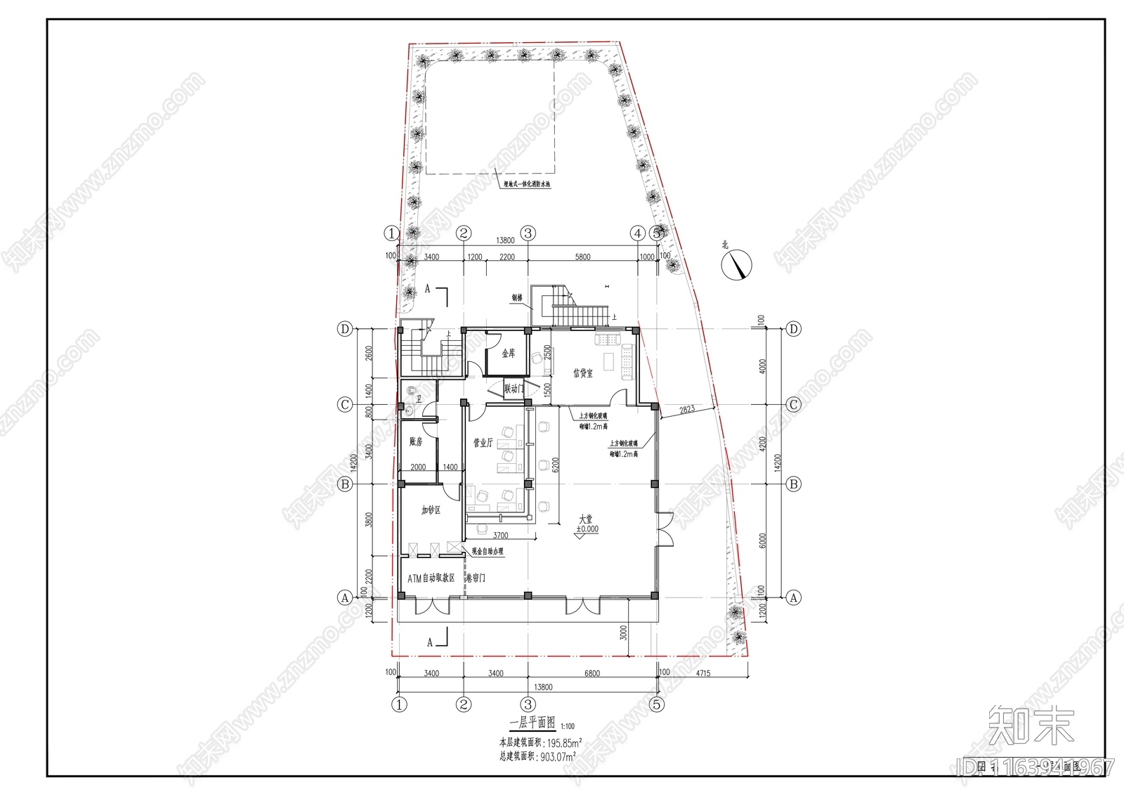 建筑平面图施工图下载【ID:1163941967】