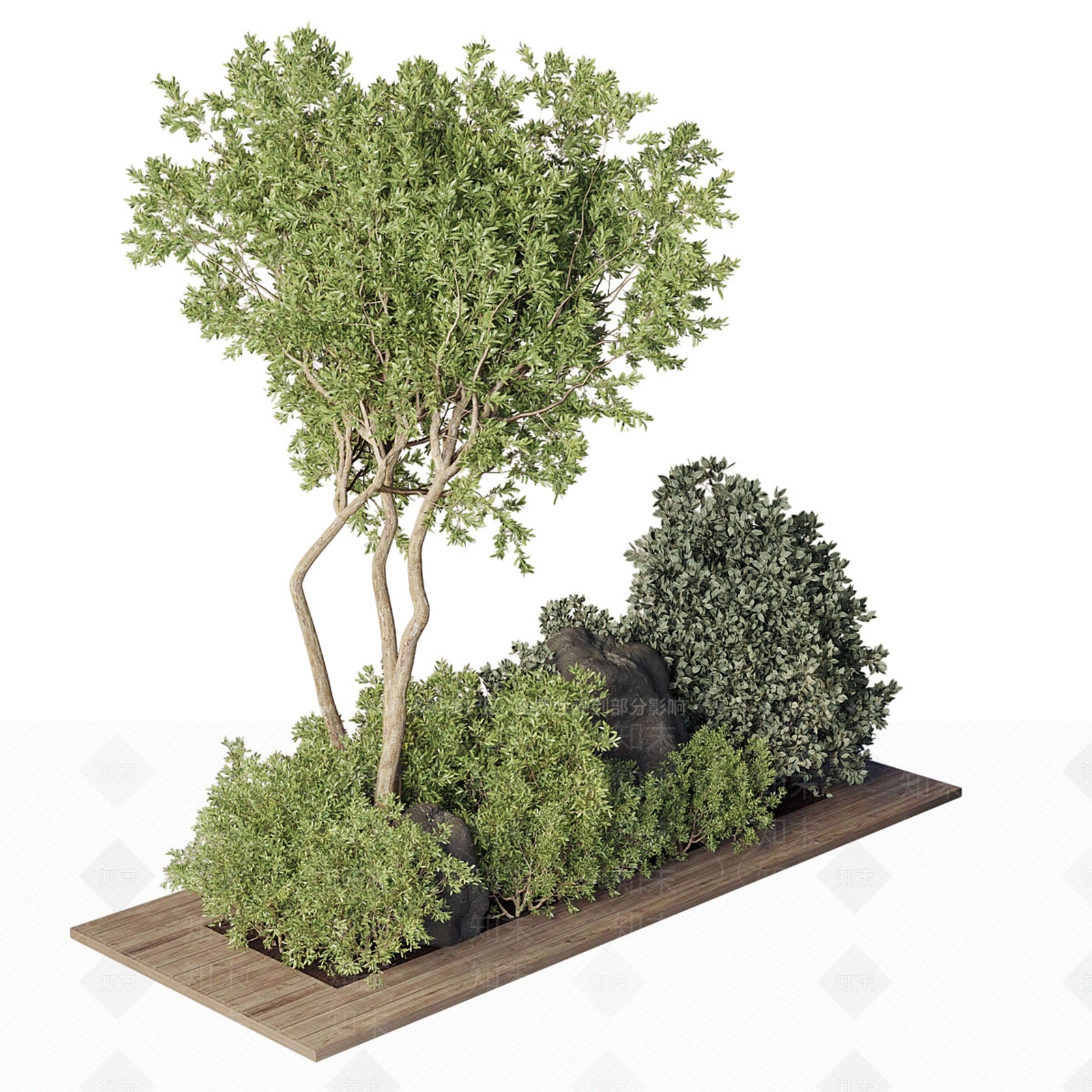 盆栽3D模型下载【ID:1163961563】