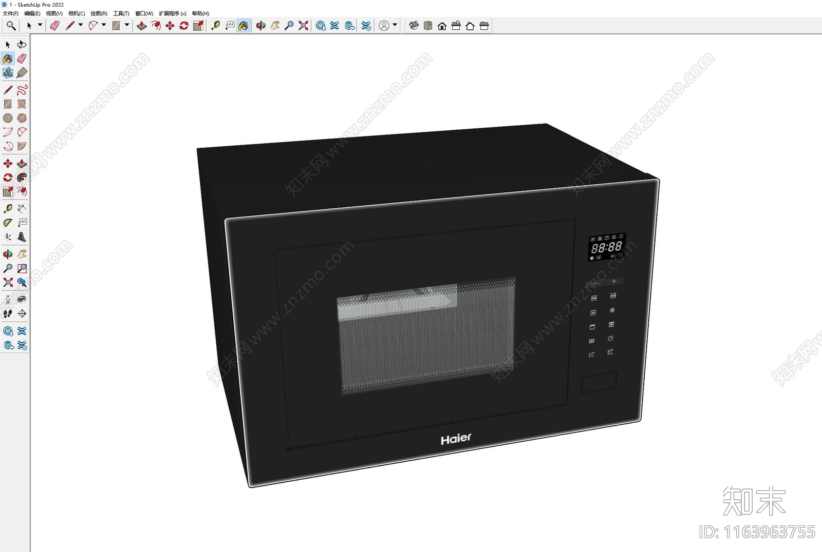 微波炉SU模型下载【ID:1163963755】