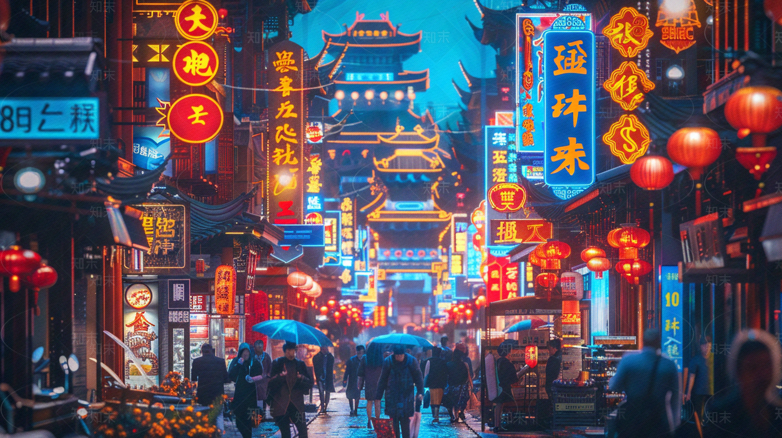 现代中式外立面贴图下载【ID:1163963049】