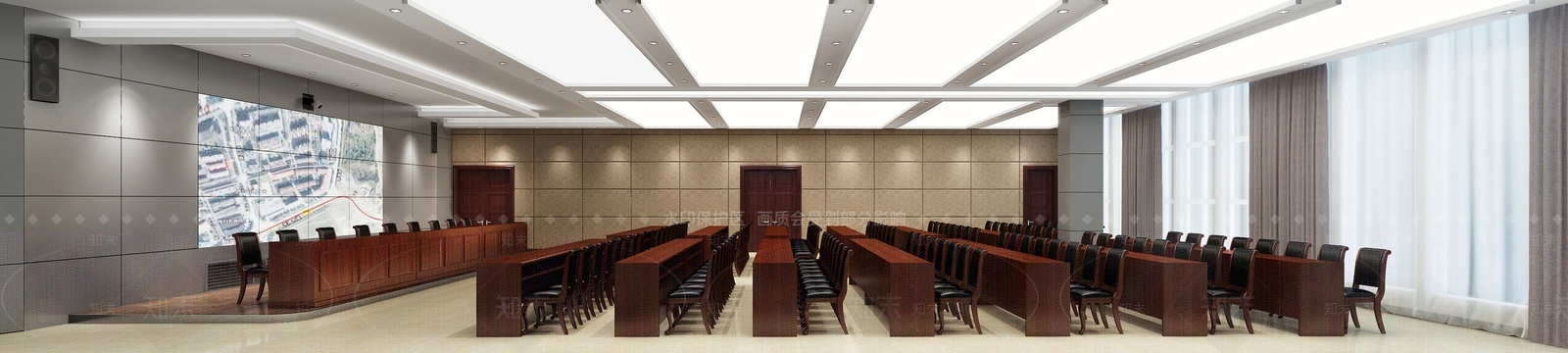 现代指挥中心3D模型下载【ID:1163964686】