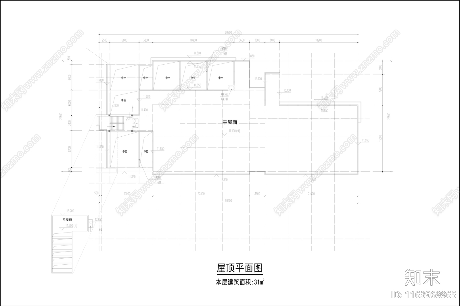 现代幼儿园建筑cad施工图下载【ID:1163969965】