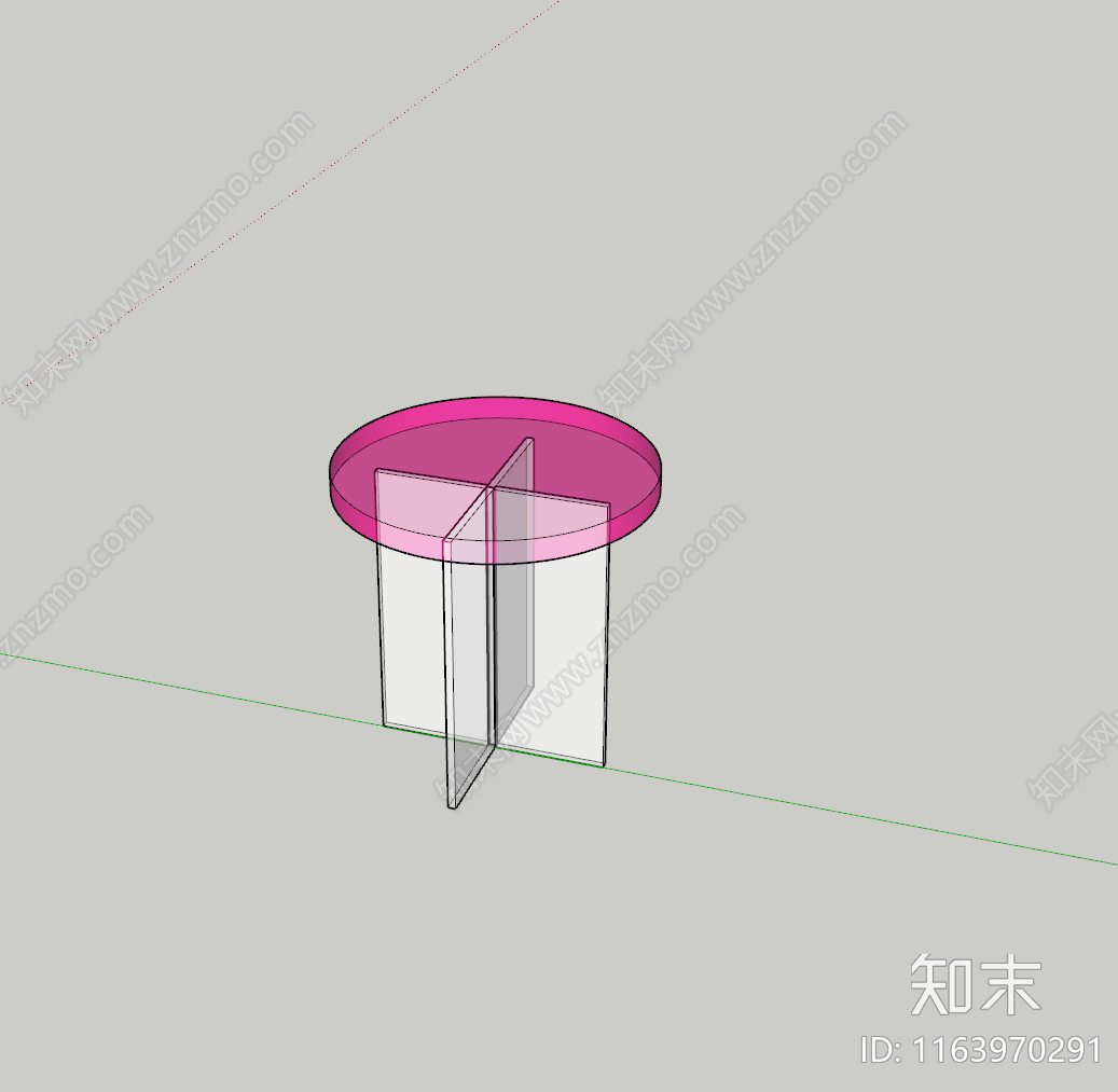 现代边几SU模型下载【ID:1163970291】