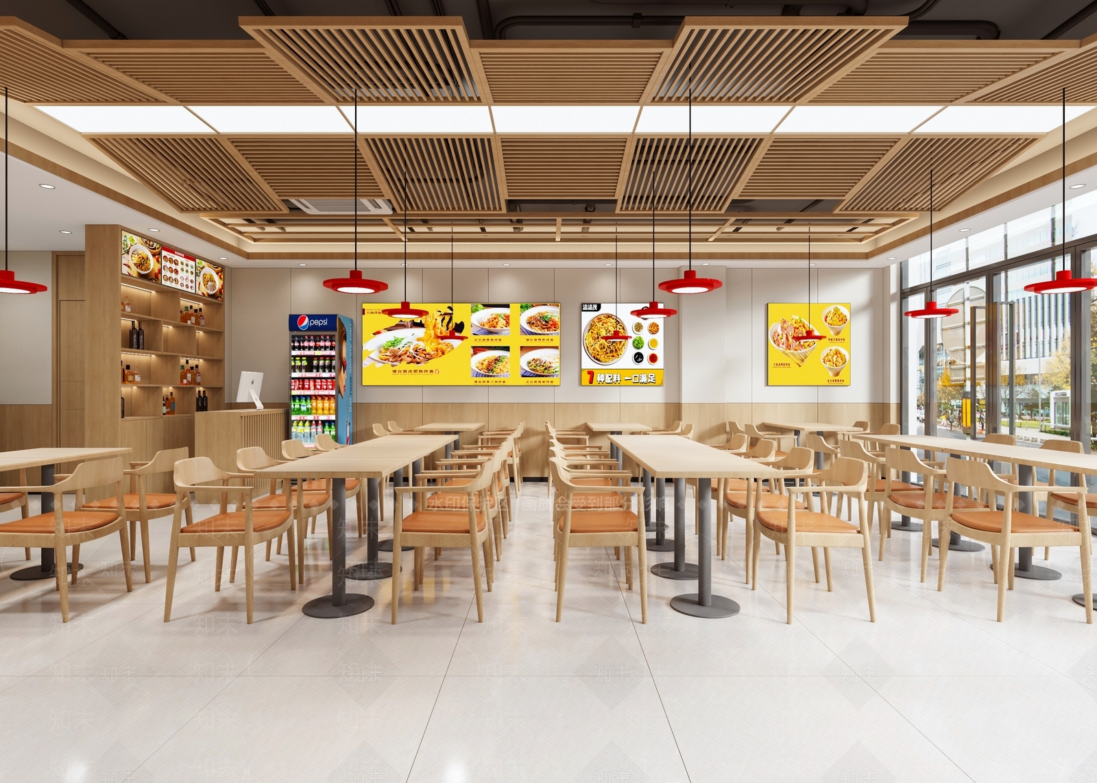 新中式现代中餐厅3D模型下载【ID:1163971210】