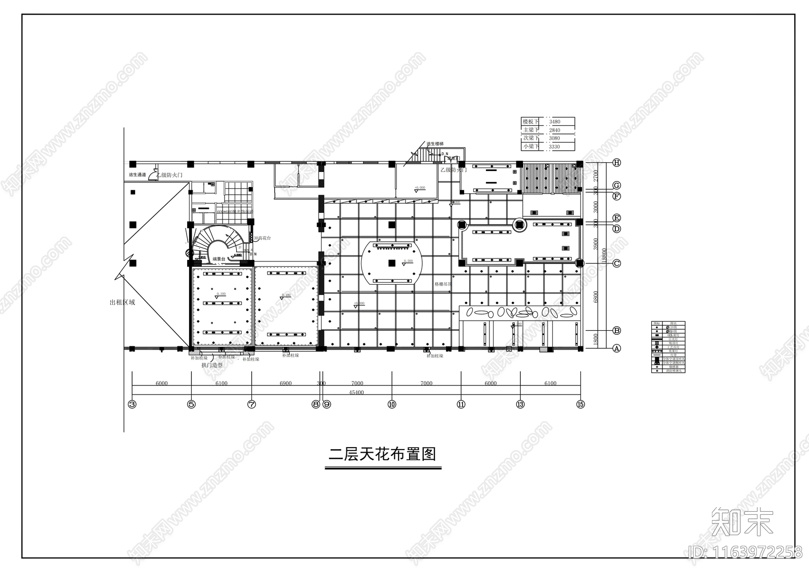 现代茶馆cad施工图下载【ID:1163972258】