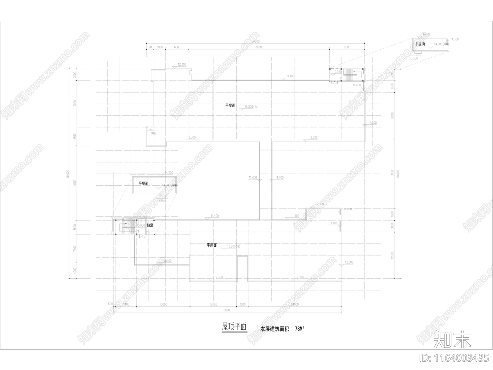 现代幼儿园建筑cad施工图下载【ID:1164003435】