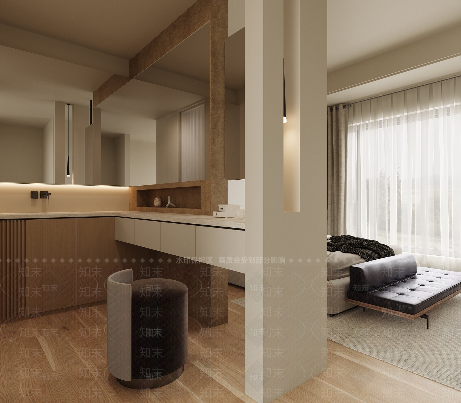 现代卫生间3D模型下载【ID:1164004319】