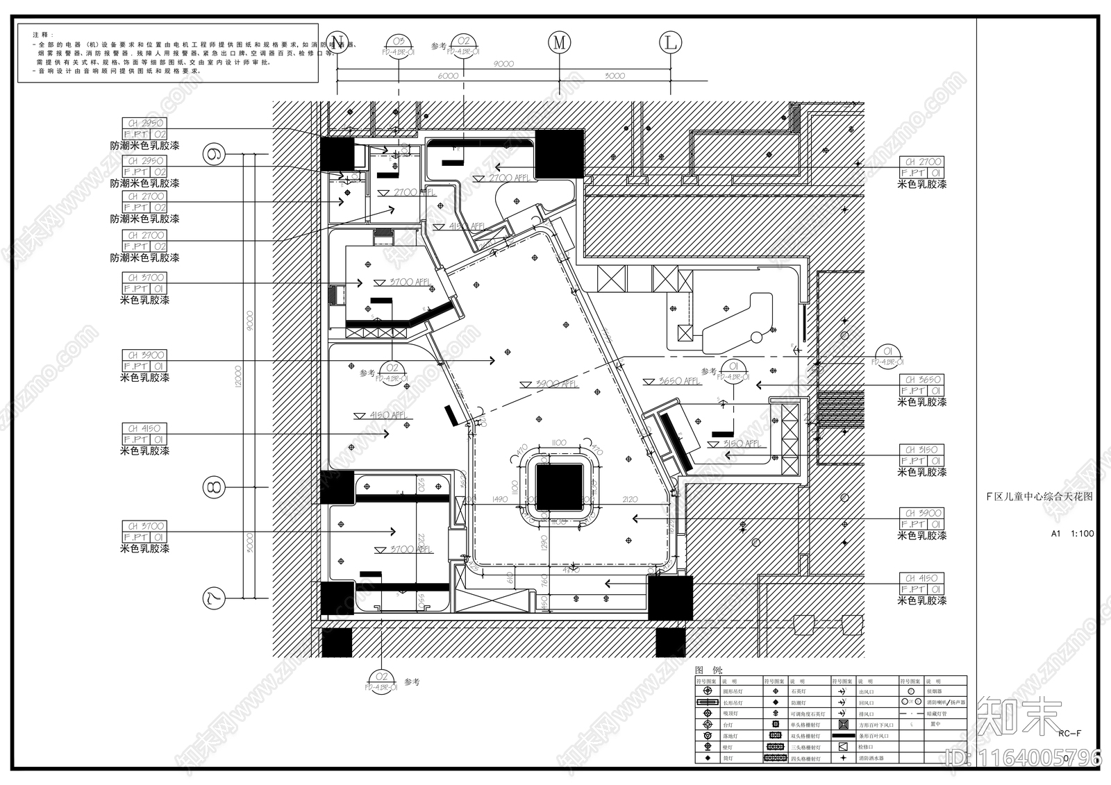 现代简约其他教育空间cad施工图下载【ID:1164005796】
