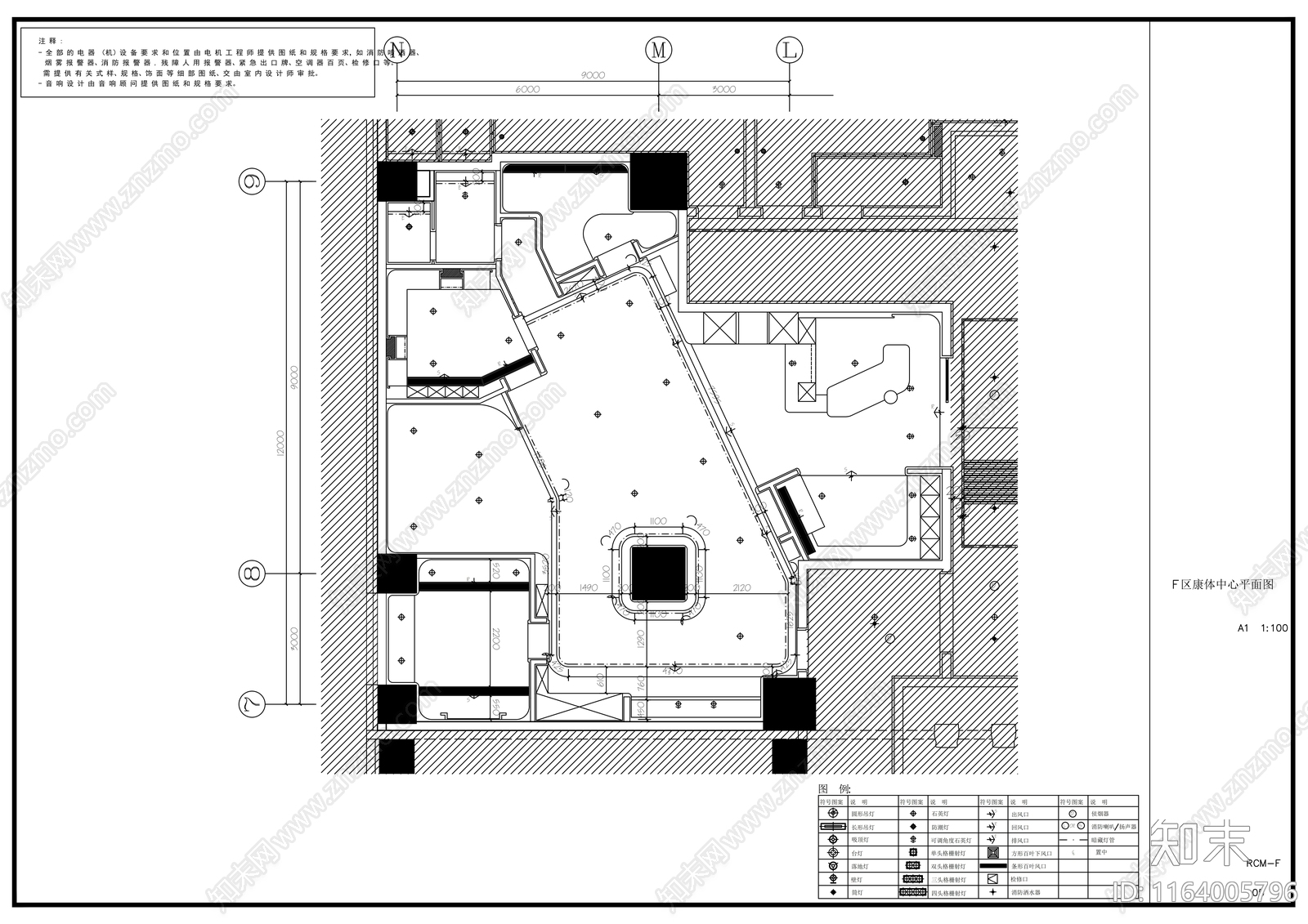 现代简约其他教育空间cad施工图下载【ID:1164005796】
